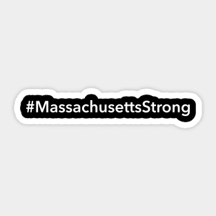 Massachusetts Strong Sticker